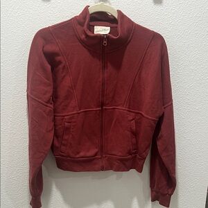 Universal Thread Maroon Bomber Jacket